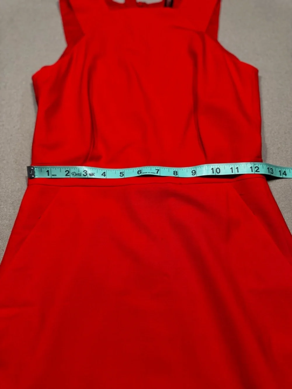 J. Crew Vibrant Red Midi Sheath Dress